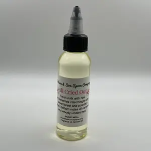 All Cried Out Oil 2.5 oz - Milk and Strawberry Scented Aroma