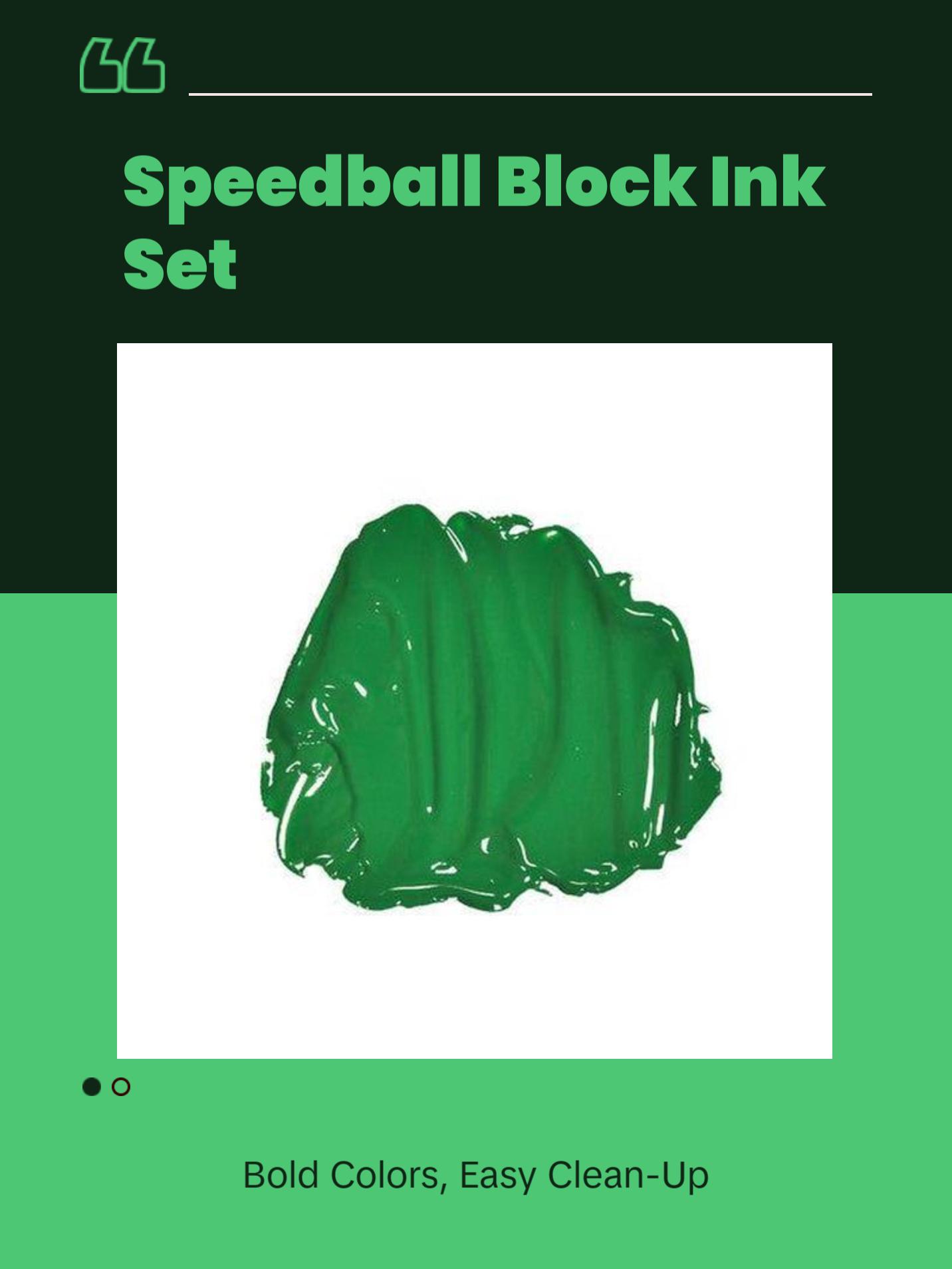 Speedball Block Printing Ink