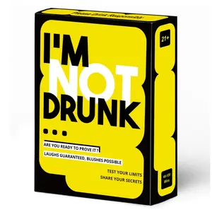 Party Drinking Game, Fun Interactive Tabletop Card Game, Perfect for Celebrations and Gatherings, Group Entertainment Drink Game, Tabletop Games