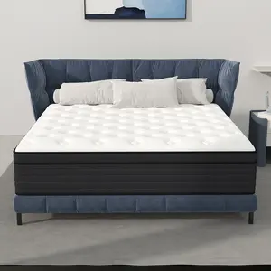 8 Inch Mattress Twin Full Queen King Size Hybrid Memory Foam Spring Boxed Mattresses Medium Firm Comfy Soft