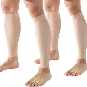 2 Pairs Calf Compression Sleeves Men&Women 20-30mmHg Medical Shin Splint for Leg Surpport Relief Pain Varicose Veins