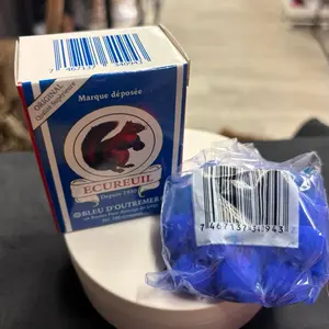 1-box of blue Haitien digo laundry