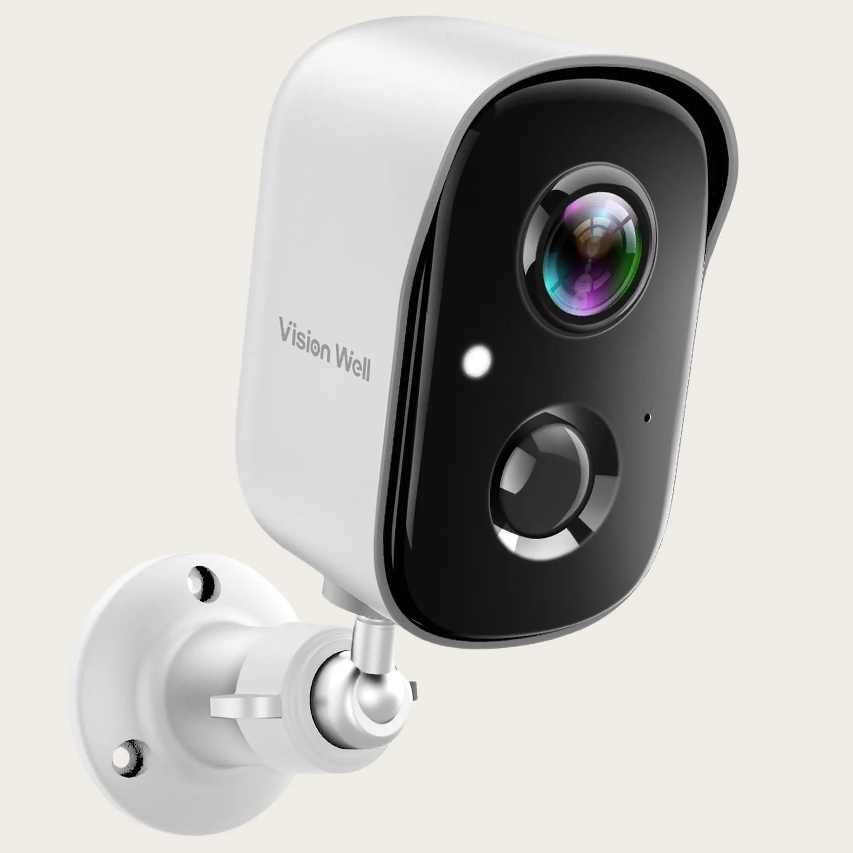 Wireless Outdoor Cameras - 1080P HD WiFi System with Motion Detection Vision Well
