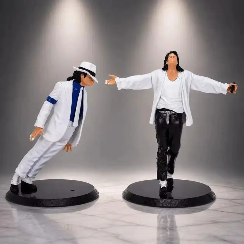 Michael Jackson Anime Action Figure Model Statue Desktop Ornament Collectible Small Gift Halloween Christmas Valentine'S Day Gif