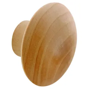 212 MAIN 217363 1.75 in. Hardwood Knob - 2 Per Pack, Easy-Install Screws