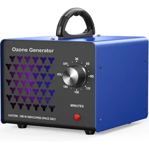 Ozone Generator 70000mg, High Capacity Ozone Machine Odor Removal Up to 6000 Sq.Ft, Ozone Odor Eliminator, Ionizer Ozonator for , , Basement, And Pet Room, Blue