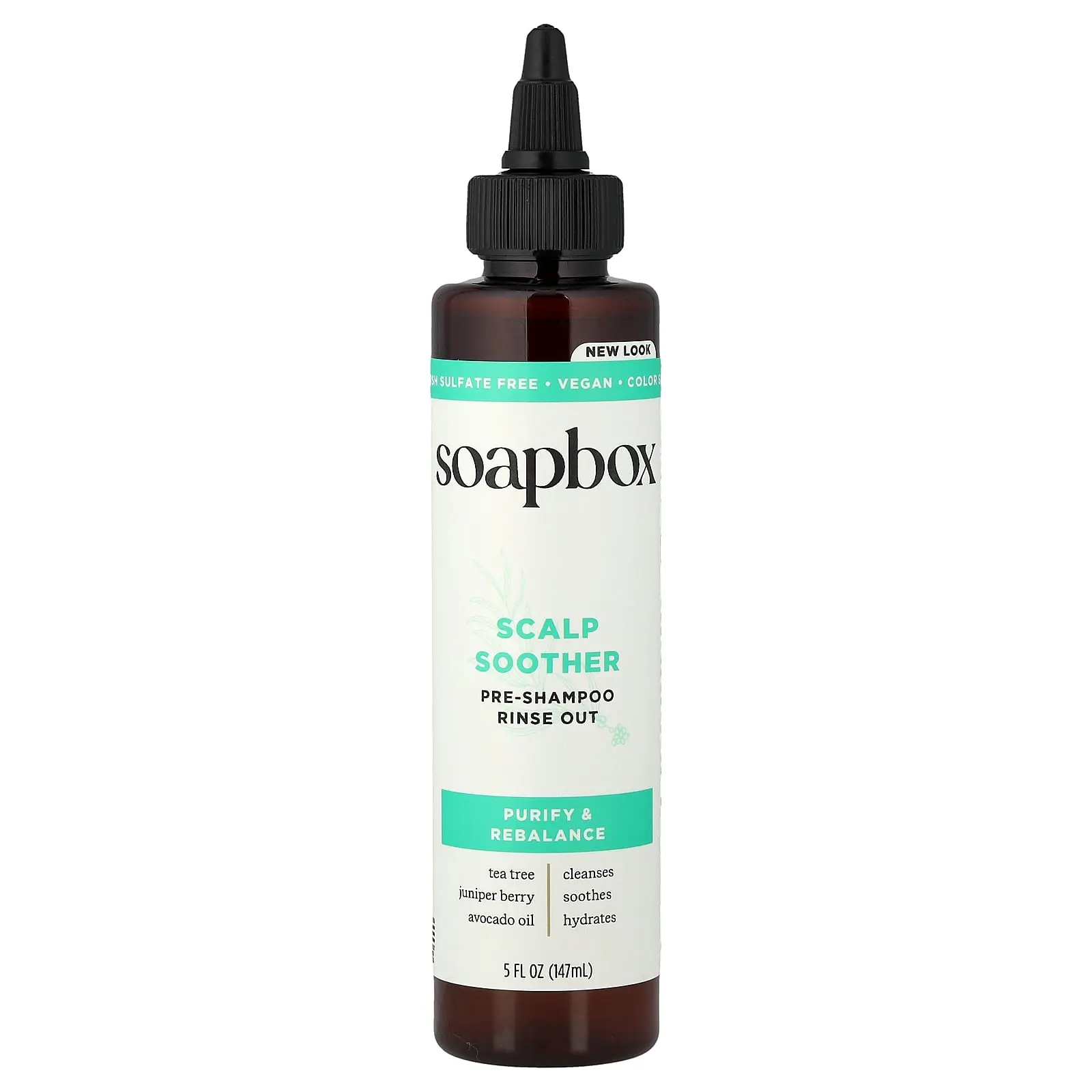 Soapbox Scalp Soother, Pre-Shampoo Rinse Out, 5 fl oz (147 ml)
