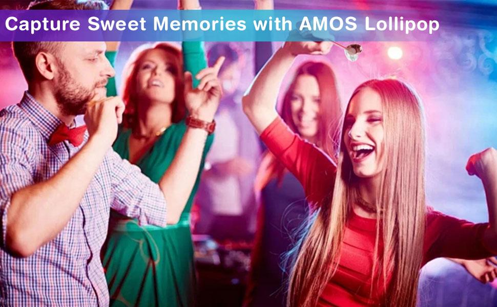 AMOS TastySounds Audio Lollipop Candy Gift – Heart-Shaped Music Lollipop, Sweet Strawberry & Berry Flavors, Cute Tech Candy, Romantic Creative Gift, Individually Wrapped Surprise AMOS TastySounds Audio Lollipop Candy Gift – Heart-Shaped Music Lollipop, Sweet Strawberry & Berry Flavors, Cute Tech Candy, Romantic Creative Gift, Individually Wrapped Surprise