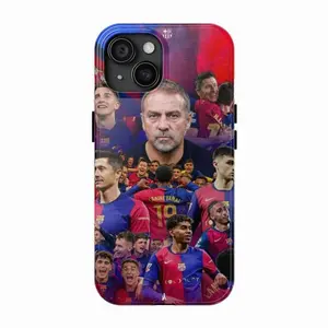 Barcelona Football Fans Design Tough Phone Case for iPhone17 16 15 14 13 12 11 Pro Max 8 Plus X & Samsung Galaxy S24 S23 S22