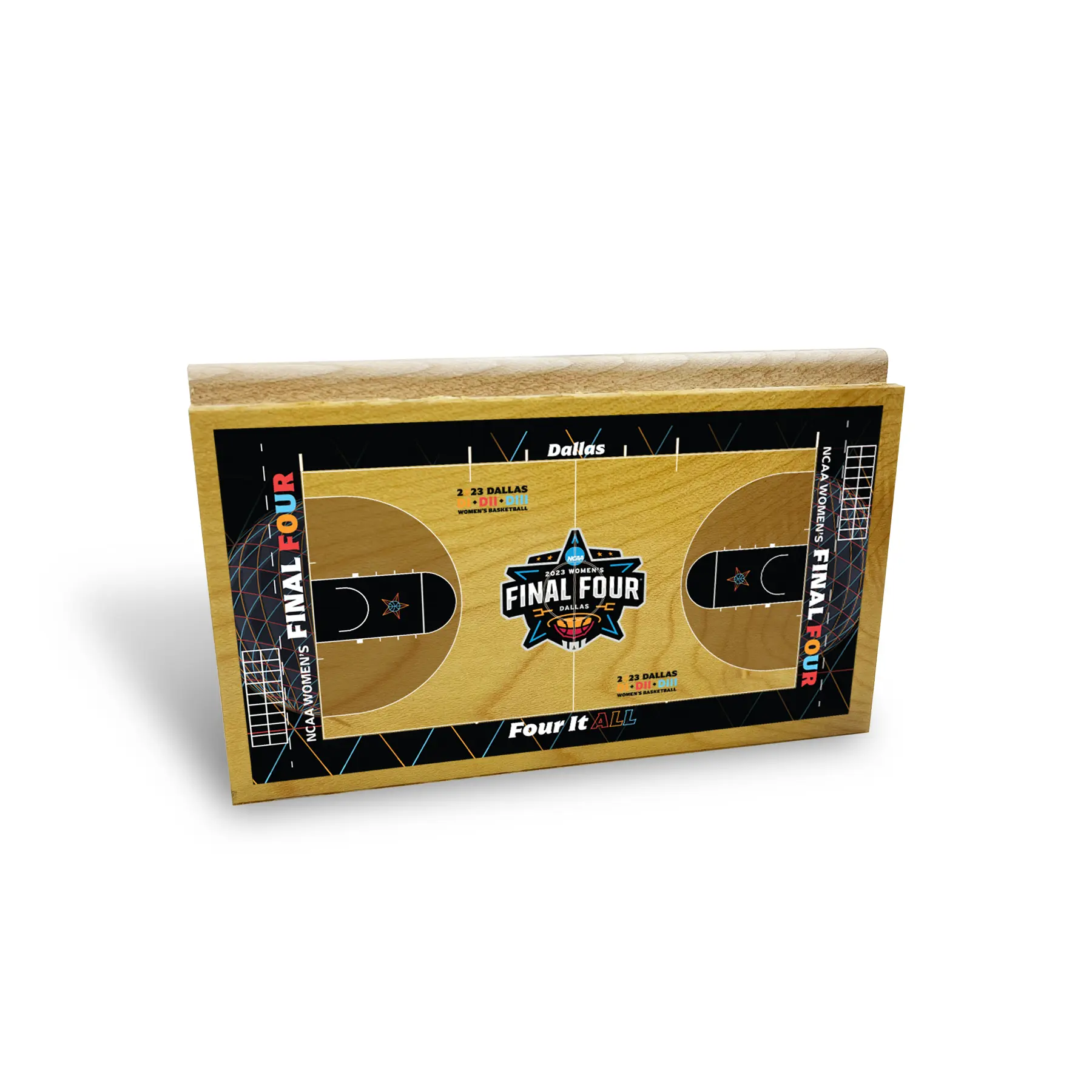 LSU Tigers 2023 NCAA® Women's National Championship Mini-Mini Court Sports Memorabilia