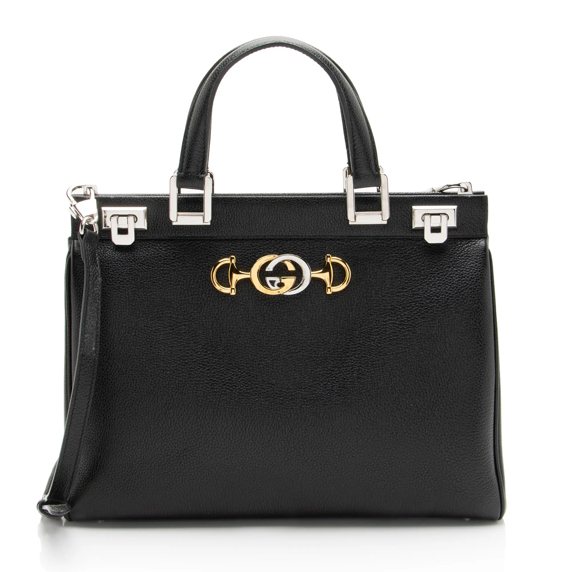 Pre-owned GUCCI Calfskin Tote Bags Zumi Medium Tote