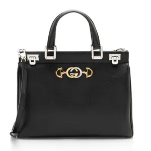 Pre-owned GUCCI Calfskin Tote Bags Zumi Medium Tote
