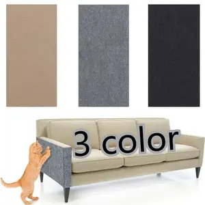 Cat Scratch Protector Sofa Protector Self Adhesive Cat Scratching Mat Trimmable Carpet Pad Furniture Corner Wall Guard Protector for Cats