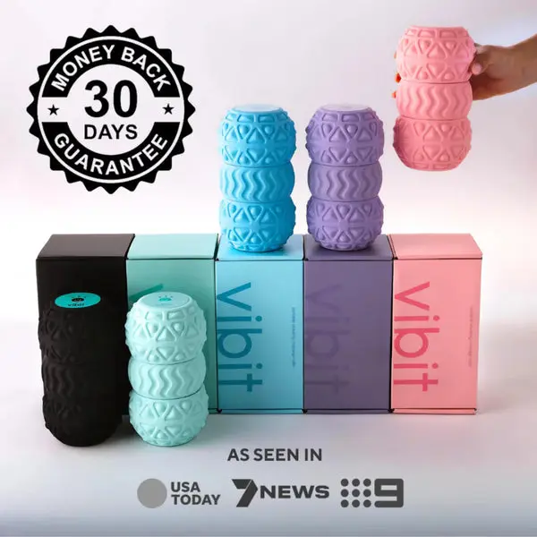 Vibit ROLL - Portable Vibrating Massage Roller for Deep Tissue with Rechargeable Batteries, 4 Vibration Levels, , Cordless for Feet, Legs, Back & Travel-Friendly - TikTok Shop Vibit ROLL - Portable Vibrating Massage Roller for Deep Tissue with Rechargeable Batteries, 4 Vibration Levels, , Cordless for Feet, Legs, Back & Travel-Friendly - TikTok Shop