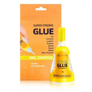 Super Glue Gel Precision Control, 5g?Dual Molecular Interlock? Clear Super  CA Glue for Shoe Plastic Ceramic Metal Glass Etc, No-Run Cyanoacrylate Adhesive  Glue, Quick Dry