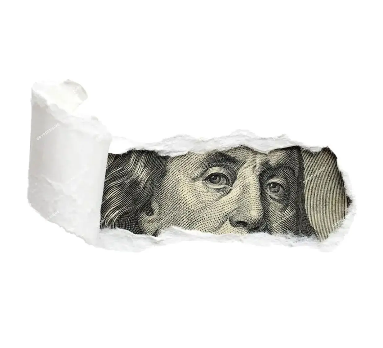 Ben Franklin Money Sticker, Vinyl Sticker - Cars, Trucks, Laptops, Coolers, Toolboxes, Windows & More Waterproof Vinyl Sticker