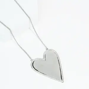 Big Love Silver Necklace
