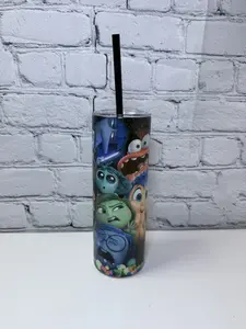 Inside Out  Stainless Steel Skinny Tumbler 20 oz  Perfect For Hot/Cold Drink