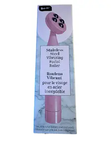 [B-Pure] + [Health & Wellness] + [Facial Roller] + [Beauty] + [Stainless Steel Vibrating Facial roller] Cordless Comfort Gentle Durable