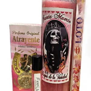 Holy Death Santa Muerte Glamour Candle Bundle