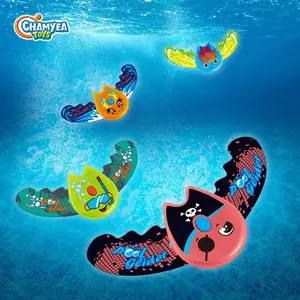 Summer Pool Party Toy, Water-Powered Devil Fish Mini Stingray, Self-Propelled Glide Glider, Kids Swimming Diving Training Gear Gift