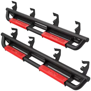 YITAMOTOR 6 inch Running Boards Compatible with 2019-2025 Chevy Silverado/GMC Sierra 1500 Crew Cab, 2020-2025 Silverado/Sierra 2500HD 3500HD Crew Cab, Side Steps with Paintable Step Plates