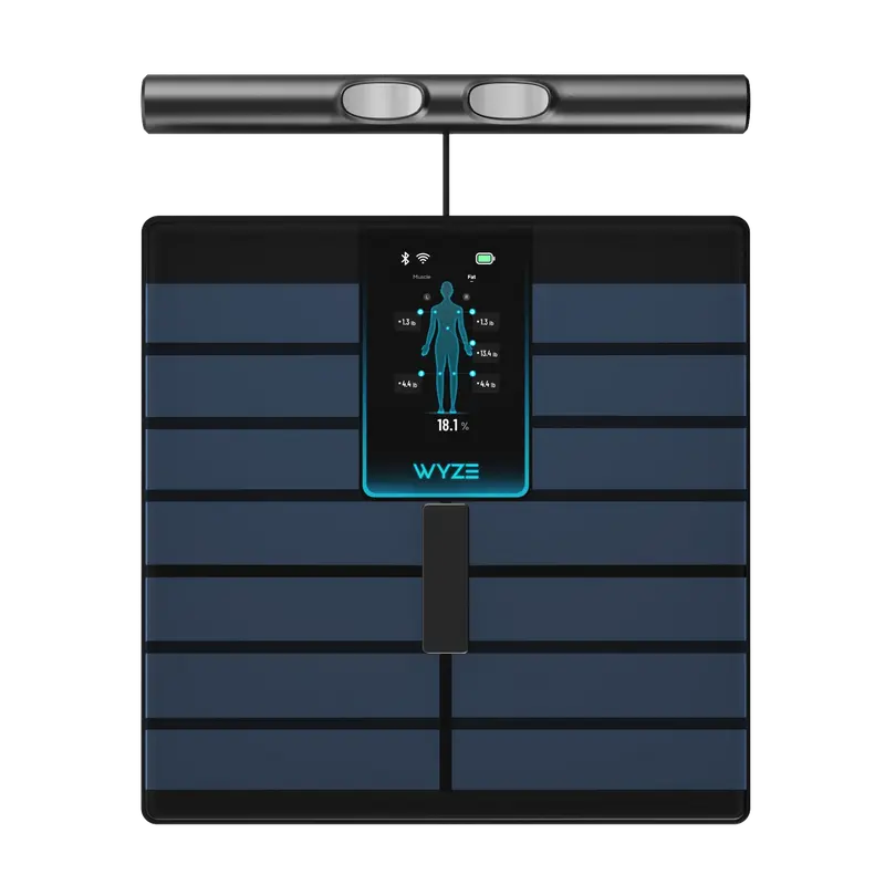 Wyze Scale Ultra BodyScan — Wi-Fi & Bluetooth Body Composition Digital Smart Scale: Weight, BMI, Body Fat, Muscle Mass, & Segmental Measurement, Healthcare, Smart Scale