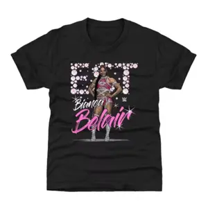 EST Bianca Belair Youth T-Shirt - Empower Your Style with Iconic WWE Design for Young Fans, Perfect for Everyday Comfort and Ultimate Fan Pride