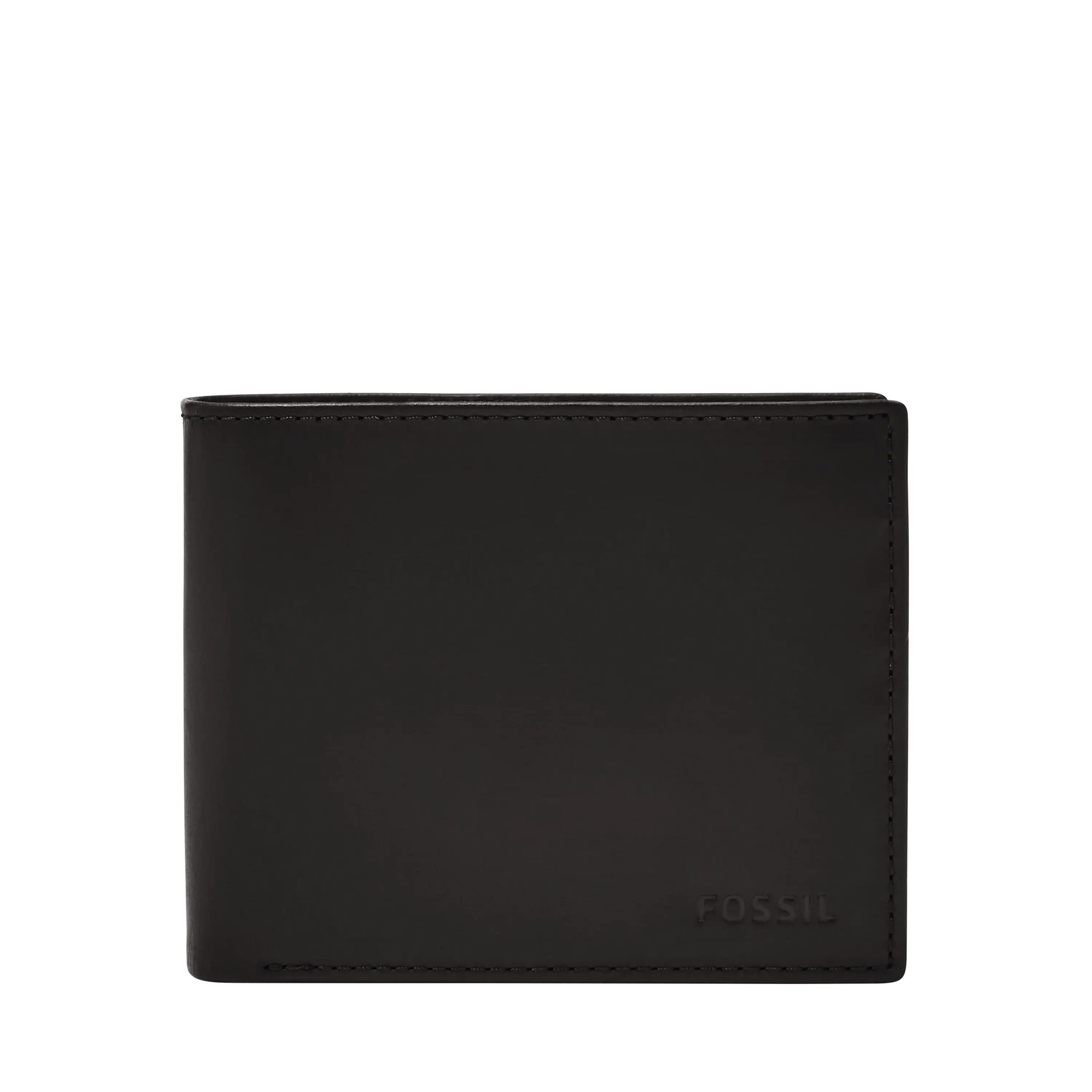 Fossil Men's Derrick RFID Leather Large Coin Pocket Bifold