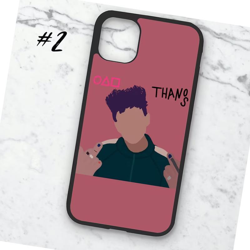 Thanos The Rapper Player 230 T.O.P Squid Game 2 Phone Case Compatible with iPhone X, 11, 12, 13, 14, 15, 16 Series & Samsung Galaxy Series
