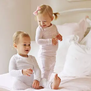 Polka Dot Pajamas for Baby Boys and Girls - Soft and Comfortable Kids PJs Polka Dot Pajamas for Baby Boys and Girls - Soft and Comfortable Kids PJs