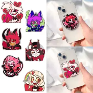 Phone Acrylic Bracket for Hazbin Hotel Charlie Morningstar Vaggie Angel Dust Scalable Phone Holder Decoration Accessory