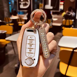 For Nissan Tenna, X-Trail,T33,J12,Juke, Artix Ma 2023-2024, Parzin Naff, Lug, 4runner, Kashkai, Aria-2/3/4/5 Button, Keychain Accessories, car Key Ring |     Modern Keychain |     TPU Keychain