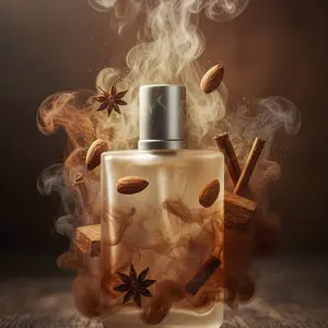 Gentleman’s Hearthside (U)/ Oil Base Perfume with Toba Leaf Spicy Notes Vanilla Tonka Bean Cacao Woody Sweet Wood Sap Benzoin