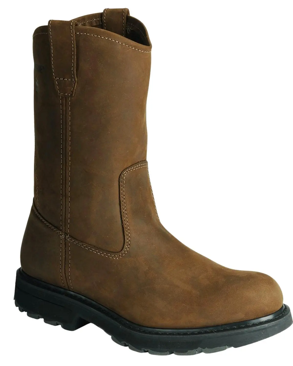 Wolverine Men's Nubuck Wellington Pull On Work Boot Soft Toe - W04727
