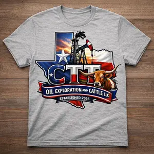 CTT Exploration and Cattle Crewneck Top for Roughneck Job Site Gift