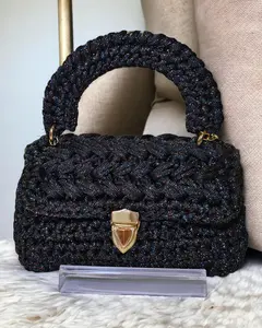Sparkling Party  Crochet Handbag