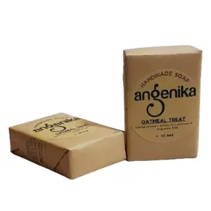 Oatmeal Treat Natural Soap Bar, No Added Scent, Fragrance Free Bar Soap, Good For Dry and Sensitive Skin, Soothing and Hydrating