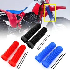 Front Fork Dust Covers and Rubber Mud Sleeves for Honda ATC250R 1983-1986 ATC350X 1985-1987, Durable Protection for Motorcycles