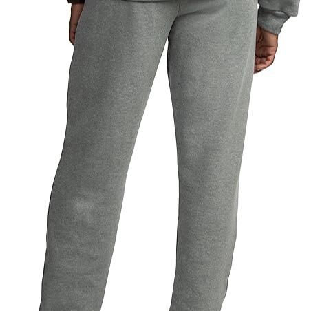 Fruit of the Loom Men's Eversoft Fleece Open Bottom Sweatpants with Pockets, Relaxed Fit, Moisture Wicking, Breathable