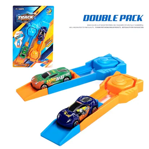 Car Launcher Toy, 1 Set Car Launcher Toy with Random Style Car, Funny Car Toy, Kid Car, Birthday Gift for Boys & Girls