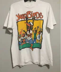 Vintage 90s Orioles Yard Birds Black T-Shirt Unisex, Girlfriend Gift, Perfect Gift, Clothing Gift, Gift For Her, Gift For Women, Birthday Gift