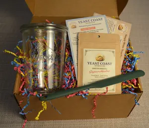 Yeast Coast Sourdough Superstarter™ Essentials Kit (Premium Weck Jar + Spurtle)