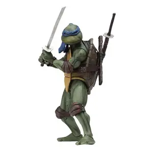 Ninja Turtle Anime Action Figure, Neca 1990 Film Version, Edição limitada, Estátua de PVC, Presentes de Aniversário do Menino popular
