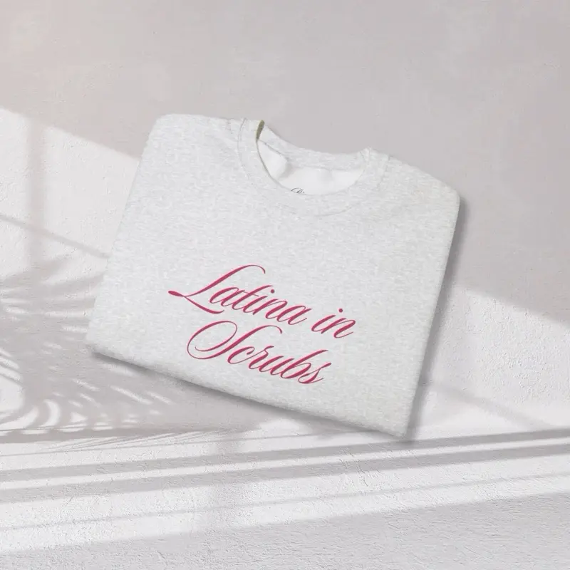 Latina in Scrubs Crewneck Sweatshirt