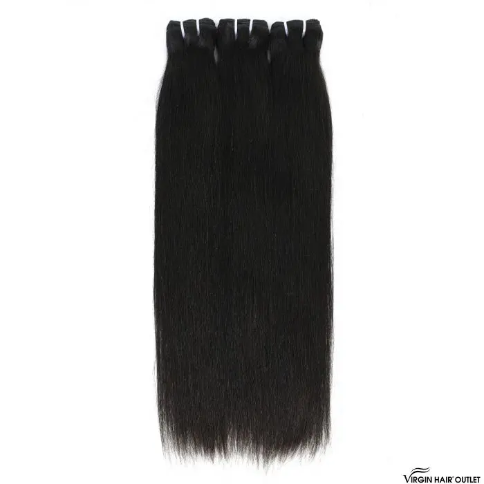 Virgin Hair Outlet 11A Indian Natural Straight 3-Piece Human Hair Bundles Set