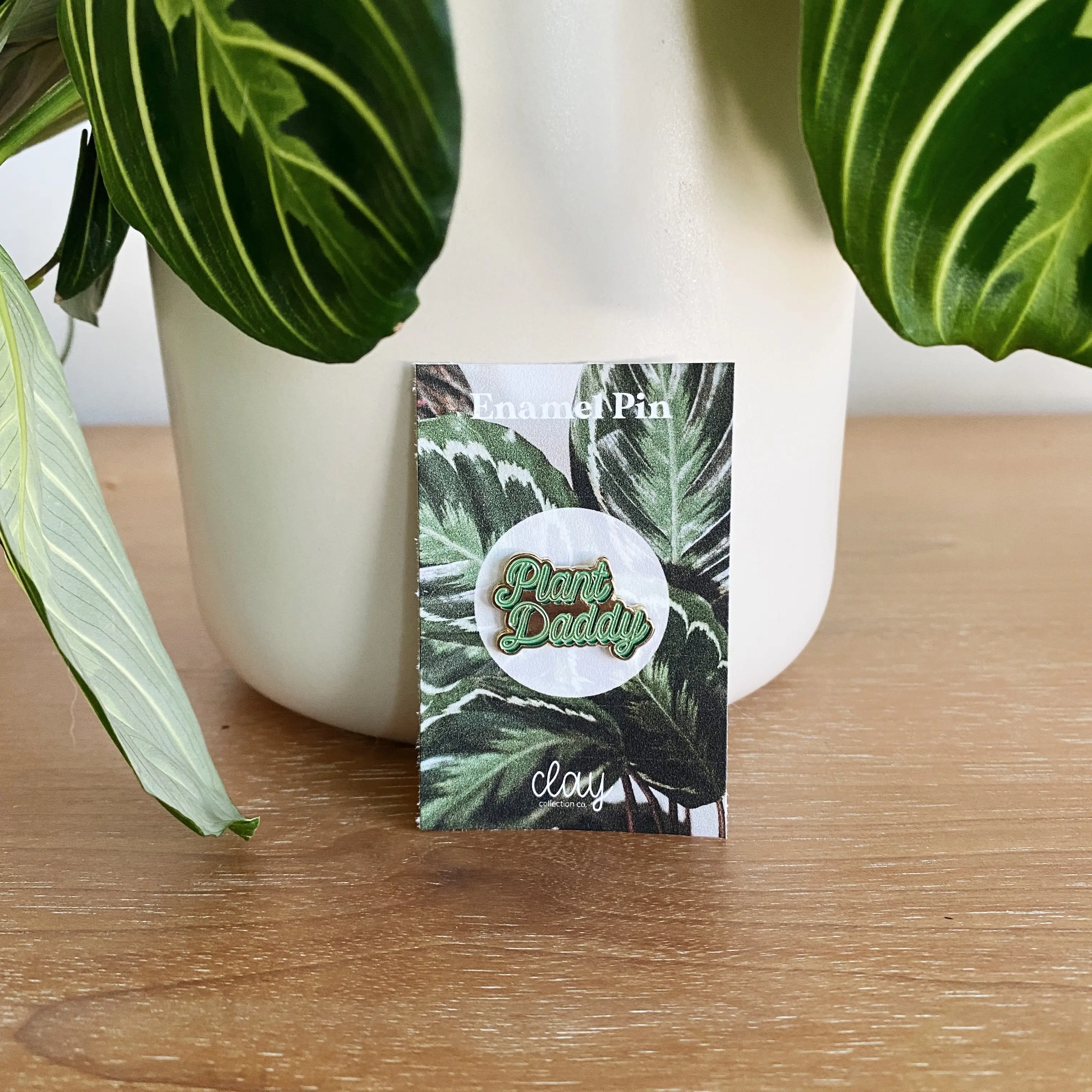 Plant Daddy Script | Enamel Pin