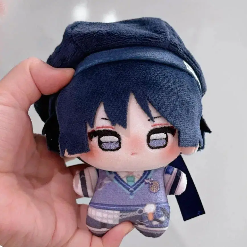 Genshin Impact Scaramouche Wanderer 10cm Starfish-Style Cotton Plush Doll Cute Anime Keychain Pendant Gift
