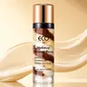 ECO Finest 3-in-1 Cosmetic Face Primer - 40g Liquid SPF 50+ Waterproof Mattifying Sunscreen Makeup Base, Oil Control, Dewy Flawless Finish, Even Out Skin Tone & Texture, Daily Hydrating Prep for Combination Skin