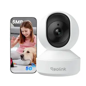 Reolink E1 Pro 5MP Wi-Fi Home Security Camera, Baby/Pet Monitoring & Detection, Night Vision, 2.4/5GHz, 2-Way Audio, Cameras For Home, Wireless Cameras